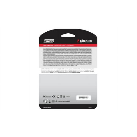 Kingston - A400 480GB Internal SATA Solid State Drive