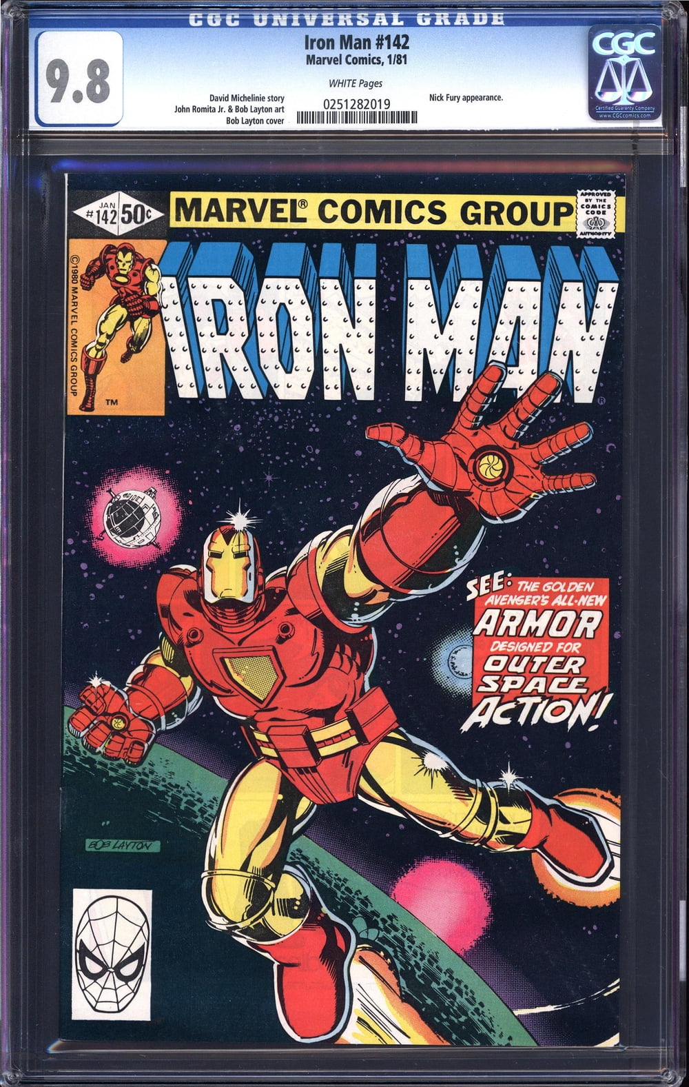 Iron Man #142 - CGC 9.8 Comic Book