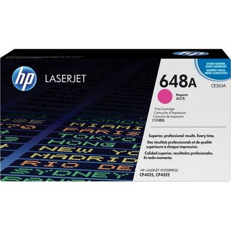 UPC: 0884420186861 | HP 648A (CE263A) Toner Cartridge  Magenta
