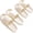 White, variant on 2 Pairs Non-Slip Womens Cloud Slides Soft EVA Foam House Sandals for Shower Indoor Outdoor
