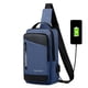 thumbnail image 5 of Mochila con correa para el hombro, mochila mensajera con agujero USB, mochila con correa para el hombro, mochila para excursionismo, bolso mensajero multipropósito para el pecho, bolso para el pecho d, 5 of 6
