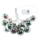 thumbnail image 2 of Xihbxyly Guirnalda de Bolas Navideñas Led, Luces Decorativas Transparentes, 50 Led de Luz Blanca Cálida, Ideal para Decorar Árboles de Navidad y Mesas, Fiestas, 4 Metros de Largo, 10 Bolas Colgantes., 2 of 7