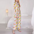 thumbnail image 3 of Naloa Flamingo And Pineapple Pajamas for Women Set, Womens Pajama Sets, Lounge Sets for Women, 2pjs for Women-Large, 3 of 7