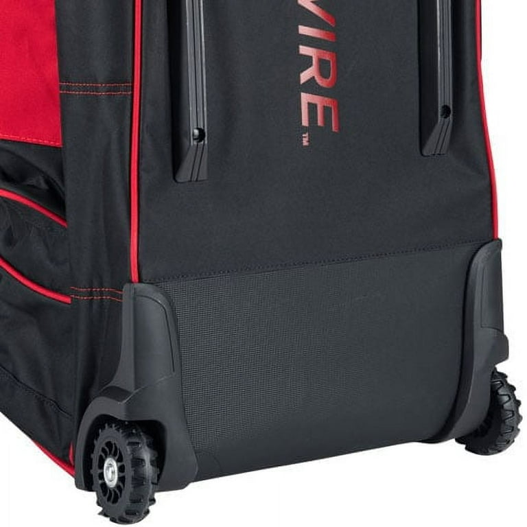Wire2wire Tournament Catcher's Wheeled Bag Black/Red