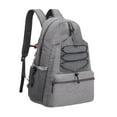 thumbnail image 2 of koolsoo Tennis Bag Adjustable Strap Lightweight Large Capacity Pickleball Racket Bag Grey, 2 of 9