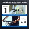 thumbnail image 5 of Neewer ST87 Super Clamp with Ballhead, Cold Shoe, Phone/Action Mount for Flat/Round Surfaces, Fits GoPro/DJI/iPhone 15 Pro Max, 5 of 8