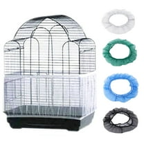 Pet Enjoy Bird Cage Cover Birdcage Nylon Mesh Net Cover,Universal Birdcage Cover Seed Catcher Seed Feather Catcher Parrot Cage Skirt for Parakeet Macaw Cage