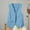 Sky Blue, variant on Clearance Sales Women's Outerwear Vests Women's Autumn And Winter Vest Small Waistcoat Suit Waistcoat