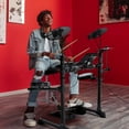 thumbnail image 5 of Yescom Electric Drum Set Adult Digital Silent Drum Kit 8" w/ Throne Beginner for Apartment, 5 of 10