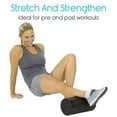 thumbnail image 2 of Vive High-Density Round Foam Roller 12” - for Back, Legs, Exercise and Muscle Massage, 2 of 11