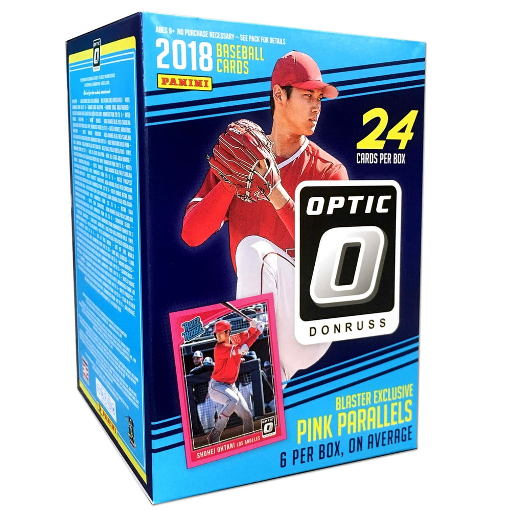 18 Panini Donruss Optic baseball Value Box Trading Cards
