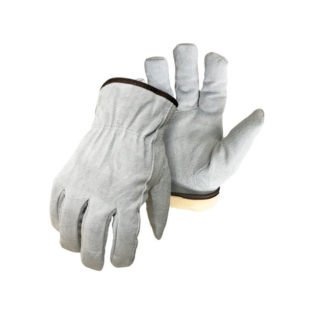 Guantes Boss Therm para hombre, aislantes, interiores y exteriores, color gris L