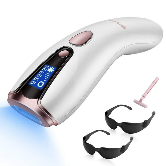 At-home Hair Removal For Women & Men Upgraded To 999,999 Flashes Laser Hair Removal Permanent Painless Hair