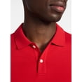 thumbnail image 4 of George Men's and Big and Tall Men's Pique Polo with Short Sleeves, Sizes XS-5XL, LT-3XLT, 4 of 5