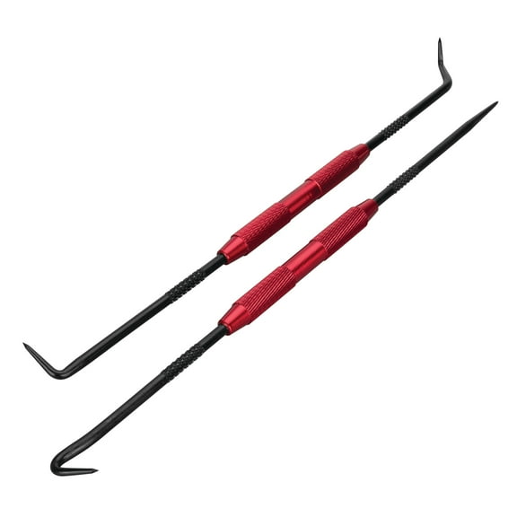 Performance Tool W80750 2 Piece Precision Pick and Hook Set with Aluminum Handles,O-Ring Seal Gasket Pick Mini Hooks Puller Remover