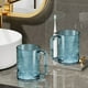 thumbnail image 1 of Cepillo de dientes eléctrico azul, taza de baño, reutilizable, taza para enjuague bucal, 1 of 6