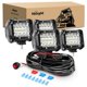 thumbnail image 1 of Barra de luces LED Nilight ZH416, 4 unidades, 10 cm, 60 W, combo Flood Spot, 1 of 8
