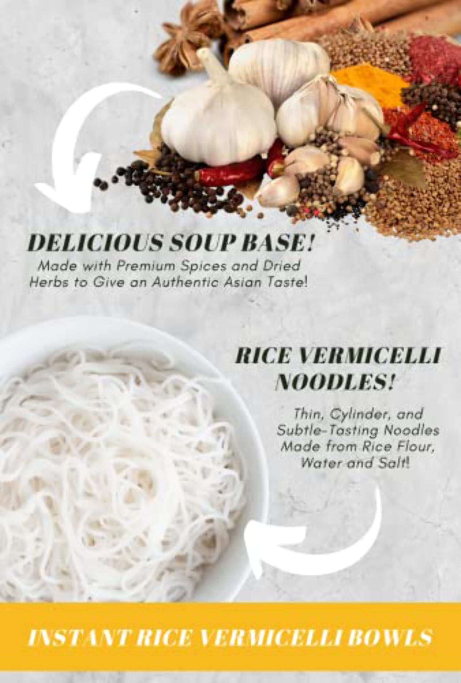 Hue Style Instant Rice Noodle Soup - (Pack of 9)