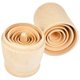 thumbnail image 2 of Muñecas rusas de madera sin pintar, juego de 6 muñecas rusas apilables Matryoshka, juguetes para niños y niñas, decoraciones de regalo, 2 of 5