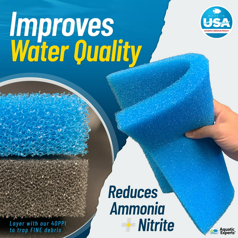 Sponge Filter Pad DIY – Aquatic Experts
