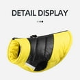thumbnail image 6 of Winter Warm Reflective Dog Vest Jacket  Waterproof Zipper Coat for Large Dogs Padded Clothes Dog Outdoor Solid Color Vest Winter Coat for Dogs, 6 of 9