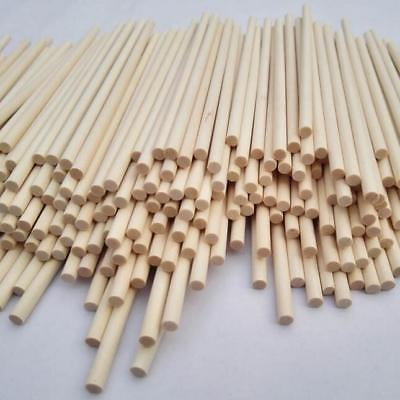 Wooden Dowel Rods 3//8/" x 12/" 10 Pack Natural Birch