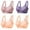 Orange, variant on Bra and Panty Sets for Women Back-Smoothing Bra Feature V-Neck Sport Bra Style W-82 Orange L