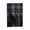 thumbnail image 2 of beishanbush Clothing 2025 Scarf Women'S Autumn and Winter Colorful Plaid Shawl Thickening Warm Fringe Scarf Scarf Black, 2 of 8