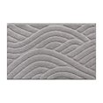 thumbnail image 2 of Alfombrilla de baño antideslizante de color de 40 x 60 cm, alfombrilla de baño absorbente, alfombrilla de ducha de microfibra suave, lavable a máquina, alfombrilla de baño duradera (gris), 2 of 5
