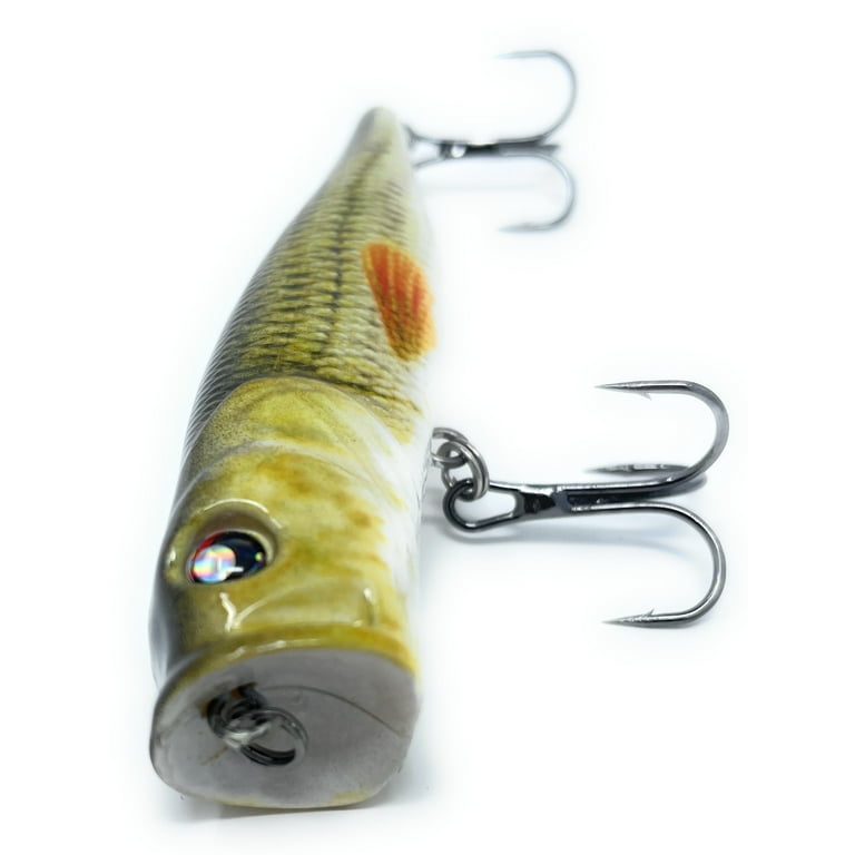Rattlin Topwater Popper Lure from GotLured great for Bass, Bream, Catfish  and many other freshwater fish