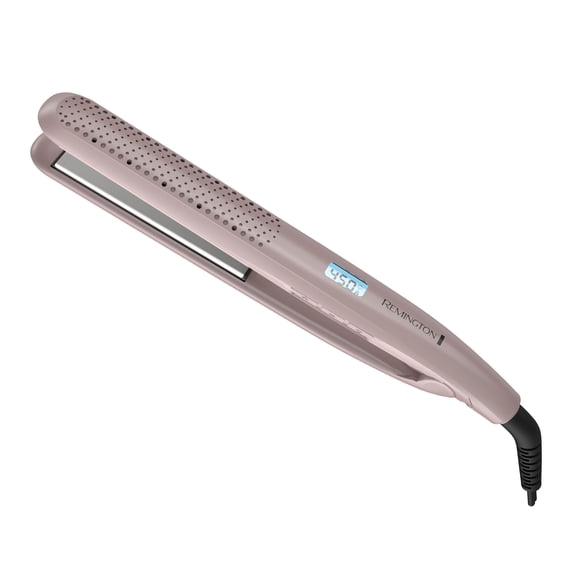 Remington Pro 1 inch Wet 2 Straight Flat Iron with Titanium Ceramic Technology, Black, S7310A