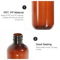 thumbnail image 4 of Quentinu 6Pcs 300ml Lotion Bottle Shampoo Container Gel Bottle Hand Sanitizer Bottle Portable Pump Bottle Empty Storage Container (Green Light Brown for Each 3Pcs), 4 of 6