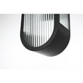 thumbnail image 4 of Elegant Lighting Albert 10 Inch Outdoor Wall Sconce In Black, 4 of 8