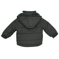 thumbnail image 2 of London Fog Boys Heavy Weight Puffer Jacket Black 5/6 Warm Winter Coat, 2 of 2