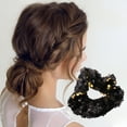 thumbnail image 2 of Unique Bargains 1 Pc Fashion Sequins Scrunchies Black, 2 of 4