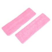 Athletic Yoga Gym Running Elastic Headband Hair Band Pink 2 Pcs
