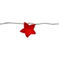 thumbnail image 5 of Northlight 10ct Patriotic 4th of July Star Shaped Outdoor String Lights - 6' White Wire, 5 of 7