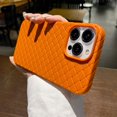 thumbnail image 3 of Funda fina de silicona suave para iPhone, malla transpirable, rejilla tejida, refrigeración, 15, 14, 13, 12, 11 Pro Max Plus, 3 of 5