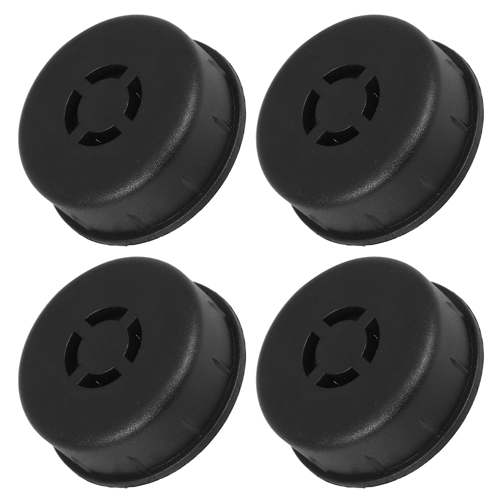 UPGRATOR 12-Pack Low Profile Silent Swivel Caster Wheels for Office Chairs, Furniture, Cabinets, and Small Equipment Replacement