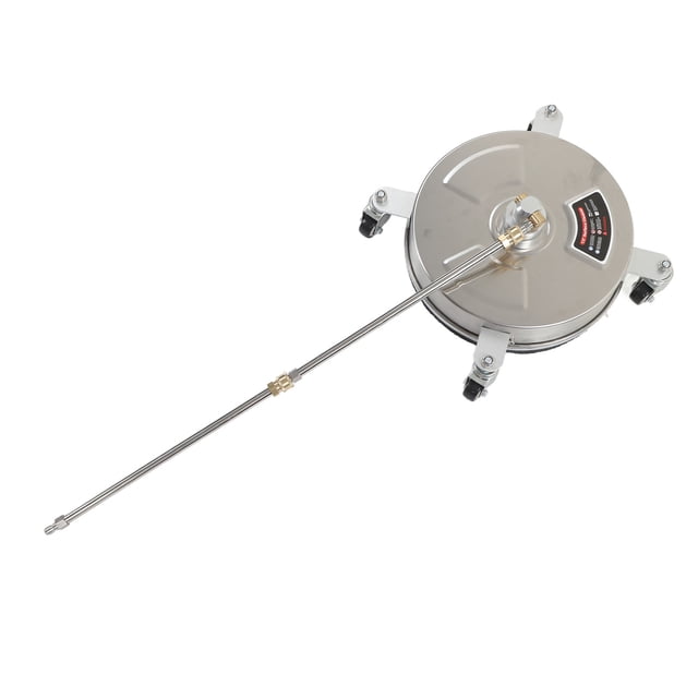 Limpiador de Superficie de Lavadora A Presión, Lavadora A Presión de 13 Pulgadas Limpiador de Superficie de 1/4 Pulgadas Rotacia de Alta Velocidad Con 4 Ruedas para el Piso