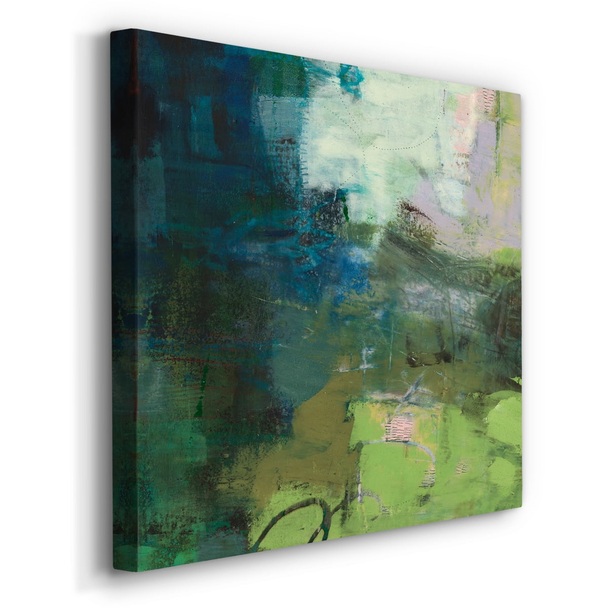 Wexford Home Custom Stone VI-Premium Gallery Wrapped Canvas, 24" x 24" - Ready to Hang