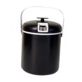 thumbnail image 3 of Cubo de hielo portátil, enfriador de bebidas aislado con tapa, cubo multiusos para refrigerios negro, 3 of 9