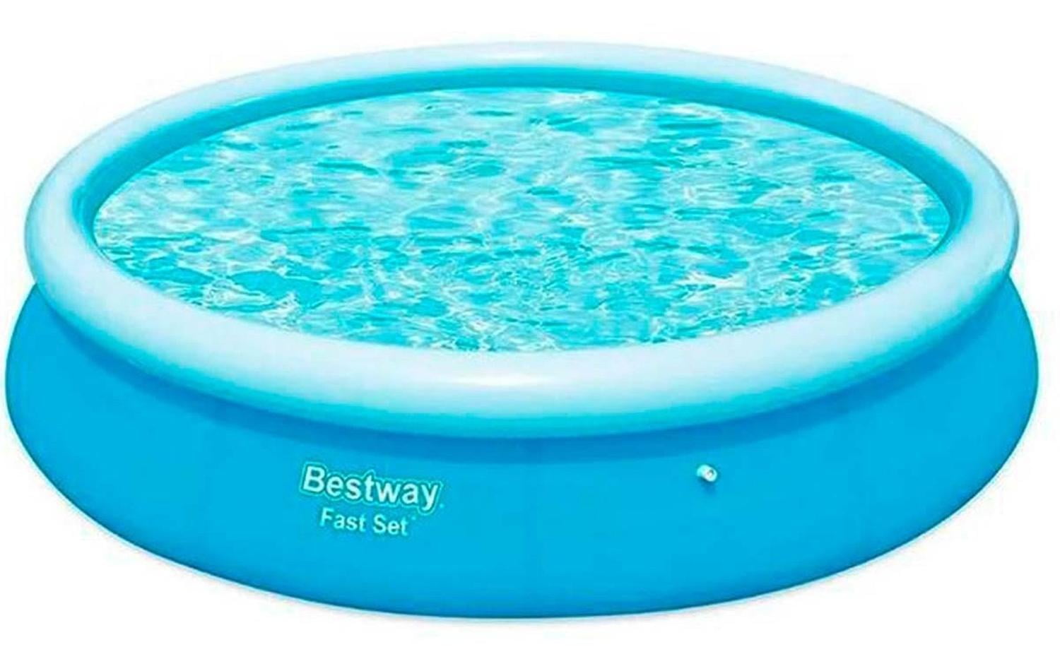 Alberca Inflable Redonda 366x76cm Familiar Jardin Bestway azul 1 ...