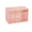 Pink, variant on 9-Grid Drawer Storage Box Clear Plastic Organizer Container Case, Heavy Duty Desktop Jewelry Beads Bracelets Bin for Organization Checklist Spring Cleaning