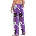 thumbnail image 6 of GZHJMY Halloween Civet and Skull Pajama Pants For Men, Men's Separate Bottoms, Small, Lounge Pants with Pockets, Christmas New Year Birthday Gifts, Small, Christmas New Year Birthday Gifts, Small, 6 of 7