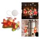 thumbnail image 1 of Snowman de Navidad Hombre de Navidad led lámpara de Navidad Ventana Decoración para Sala BLESIY Silueta de ventana, 1 of 8
