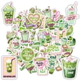 thumbnail image 5 of 35pcs Cute Stationery Stickers Matcha Drink Stickers Cafe Kids Stickers  for Luggage Laptop Suitcase, 5 of 9