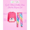 thumbnail image 2 of Sweet & Sassy Girls' Pajama Set - 2 Piece Velour Critter Sleep Shirt and Pajama Bottoms, 2 of 2