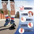 thumbnail image 4 of Men's Orthopedic Road Running Shoes: Comfortable Arch Supports Orthotic Sports Fashion Sneakers, Casual Outdoor Hiking Tennis Athletic Walking Shoes, 4 of 9