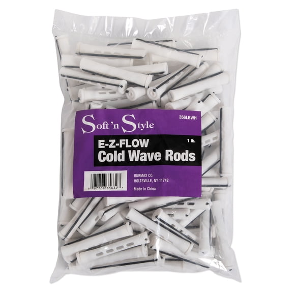 Concave Cold Wave Rods, Long White, 1 lb. #356LBWH